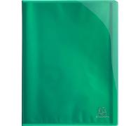 Exacompta Protège-documents Iderama – 20 pochettes (40 vues) A4 – polypro semi-rigide – 10 couleurs