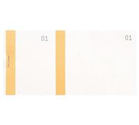 Exacompta 10 Blocs Vendeurs 2 Coupons Orange 6,6 x 13,5 cm
