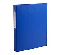 Exacompta 10 Classeurs Rigides PP A4 2 Anneaux Bleu