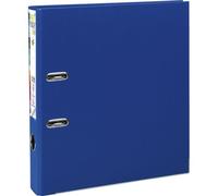 Exacompta - 10 X Classeur À Levier Prem'touch Intérieur Et Extérieur En Polypropylène - Dos 50mm - A4 Maxi. - Bleu Foncé