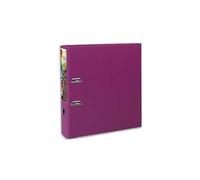 Exacompta - 10 X Classeur À Levier Prem'touch Intérieur Et Extérieur En Polypropylène - Dos 80mm - A4 Maxi - Fuchsia