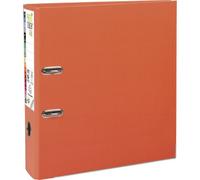 Exacompta - 10 X Classeur ? Levier Prem'touch Int?Rieur Et Ext?Rieur En Polypropyl?Ne - Dos 80mm - A4 Maxi - Orange