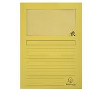 Exacompta 100 Chemises Fenêtre sans plastique Forever® Ange Bleu Jaune