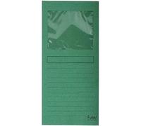 Exacompta 100 Chemises Fenêtre sans plastique Forever® Ange Bleu Vert vif