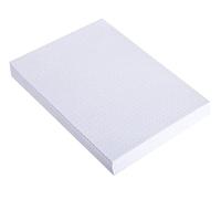 Exacompta 100 Fiches Bristol Dots Sous Film 105x148 mm Certifié PEFC Blanc