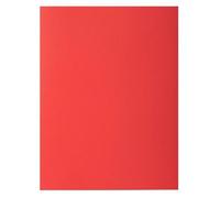Exacompta 10x 25 chemises Double Poche 210 double A4 ou A3 24x32cm Rouge 415005E