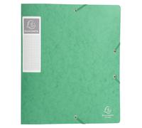 Exacompta 10x Boite de classement Cartobox Dos 60mm Carte lustrée A4 Vert 16003H