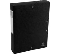 Exacompta 10x Boite de classement Exabox Dos 60mm Scotten A4 Noir 50911E