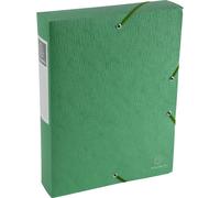 Exacompta 10x Boite de classement Exabox Dos 60mm Scotten A4 Vert 50913E