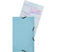 Exacompta 10x Chemise 3 rabats + 25 fiches 125x200mm 4 assort 55577E