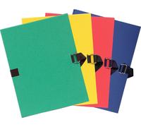 Exacompta Chemise extensible en carton avec rabat dos 12 cm - couleurs assorties