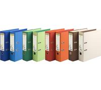 Classeur à levier carton recy xacompta Forever dos 8 cm bicolores couleurs assorties