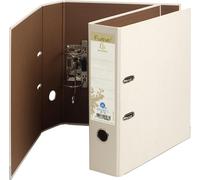 Exacompta 10x Classeur à levier rembordé papier Dos 80mm A4 Ivoire 53986SE