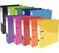 Exacompta 10x classeur Prem'Touch A4, largeur dos 70mm, Iderama, assortis, 53629E