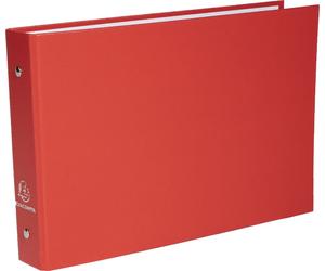 Exacompta 10x Classeur rembordé PP 148x210 2 anneaux 25mm assort 51060E