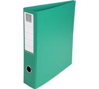 Exacompta 10x Classeur rembordé PVC 4 anneaux en D de 50mm A4 maxi Vert 51743E