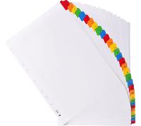 Exacompta 10x Intercalaires Imprimés numériques 31 pos A4 Blanc 1131E