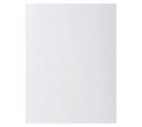 Exacompta 10x Paquet de 10 chemises ROCK''S 210 - 24x32cm - Blanc 217117E