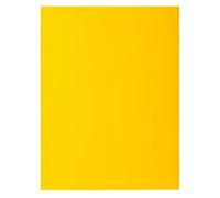 Exacompta 10x Paquet de 10 chemises ROCK''S 210 - 24x32cm - Jaune citron 217111E