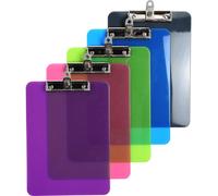Exacompta 10x Porte-bloc Format 22,5x31,5 cm pour A4 Couleurs assorties 12690E