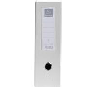Exacompta 10x Porte-revues PP Dos 100mm livrés à plat 23x31cm Blanc 90166E
