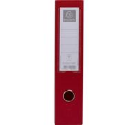 Exacompta 10x Porte-revues PP Dos 70mm livrés à plat 23x31cm Rouge 90155E