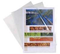 Exacompta 10x Sachet 100 pochettes polypropylène lisse 12/100e A5 Cristal 58600E