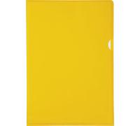 Exacompta 10x Sachet de 10 pochettes coin PVC A4 Jaune 660535E