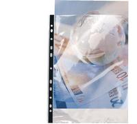Exacompta 10x Sachet de 10 pochettes perforées PP lisse haute qualité A4 5910E