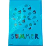 Exacompta 10x Sachet de 100 pochettes coin PP lisse Premium A4 assort. 56121E