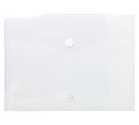 Exacompta 10x Sachet de 5 pochettes-enveloppes polypropylène A4 Incolore 56421E