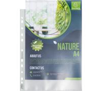 Exacompta 10x Sachet de 50 pochettes PP recyclé 9/100e A4 Translucide 5330E