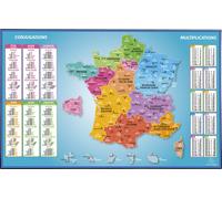 Exacompta 10x Sous-main rigide PVC France 37,5x57,5cm Visuel 29791E