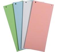 Exacompta 12x 100 fiches intercalaires 105x240mm assort 13495B