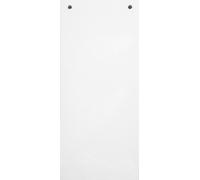 Exacompta 12x 100 fiches intercalaires 105x240mm Blanc 13405B