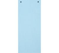 Exacompta 12x 100 fiches intercalaires 105x240mm Bleu clair 13415B