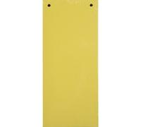 Exacompta 12x 100 fiches intercalaires 105x240mm Jaune 13425B