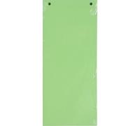 Exacompta 12x 100 fiches intercalaires 105x240mm Vert 13445B