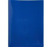 Exacompta 12x Chemises visibles A4 moyennement rigide RC-PP 30 pochettes BeeBlue Bleu 88182E