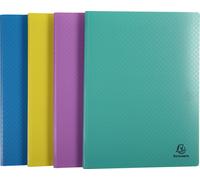 Exacompta 12x Protège-documents en PP rigide Young 100 vues A4 assort. 88590E
