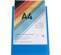 Exacompta 12x Protège-documents en PP semi rigide 60 vues A4 assort. 5730E