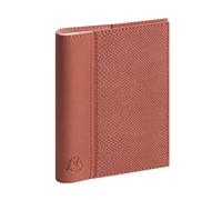 Exacompta 137649E - Agenda semainier de poche Eurotime 13S spiralé Duo Kaa - 9 x 13 cm - Janvier à décembre 2026 - Coloris terracotta