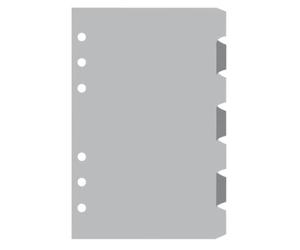 Exacompta - 14222E - Recharge Exatime 14 - Intercalaires - Jeu de 7