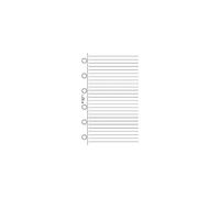 Exacompta 14241 Recharge Feuillets ligné pour organiseur Exatime 14 32 feuillets Blanc
