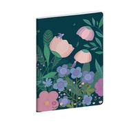 Exacompta 1555122E - Agenda de poche EasySlim 15 - Mini Labo - 10 x 15 cm - Mensuel - Janvier 2027 à Janvier 2028-13 mois - Visuel bleu