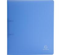 Exacompta 15x Classeur 2 anneaux 30 mm PP Chromaline A4 maxi Bleu 54362E