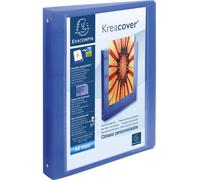 Exacompta 15x Classeur 4 anneaux 30mm PP 7/10e A4 maxi Couleurs assorties 51769E