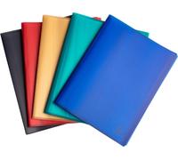 Exacompta 15x Protège-documents PP recyclé semi-rigide 80 vues assort. 78540E