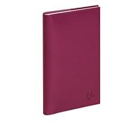 Exacompta - 167778E - Agenda semainier de poche SAD 16S Vérone - 9 x 16 cm - Septembre 2024 à décembre 2025 - 16 mois - Coloris framboise