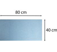 Exacompta 16x Sous-main souplePolyuréthaneBicolore 40x80cm Couleurs assorties 29140E